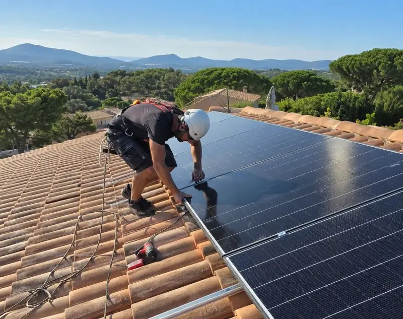 Installateur panneaux solaires Rustiques — pose photovoltaïque sur toiture