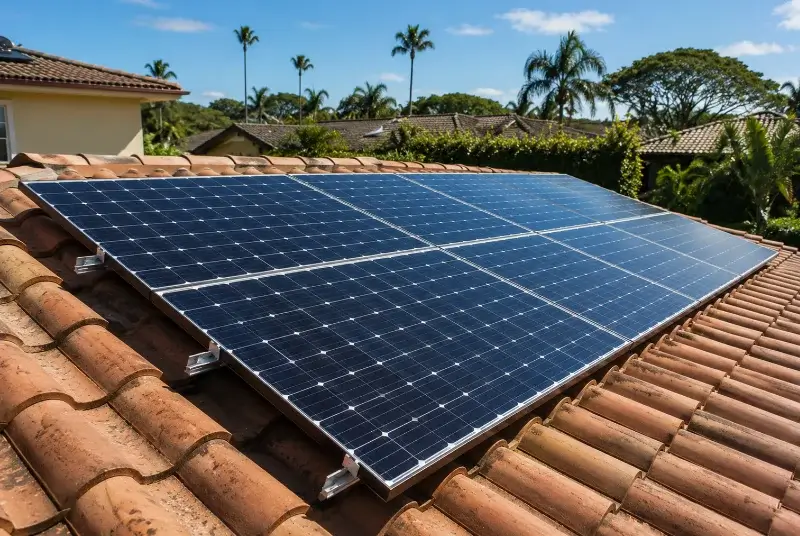 Installation de panneaux solaires à Rustiques